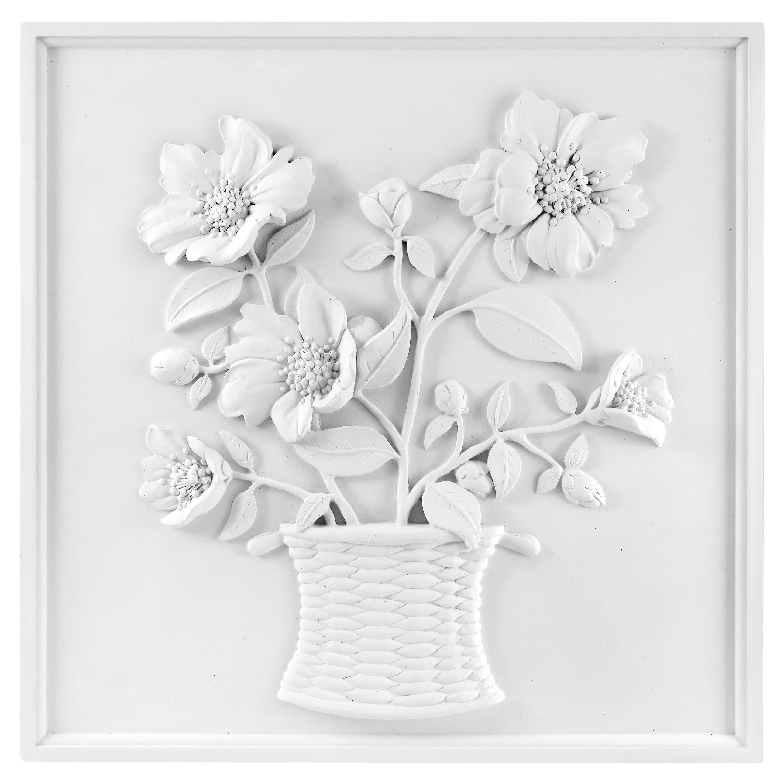 Hauspflanzgefäße aus Gips von Bunny Williams, 18"