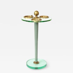 Mesa Cenicero Estilo Fontana Arte Vintage, Siglo XX