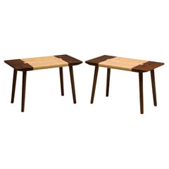 Corda Bench / Footstool (Natural Papercord)