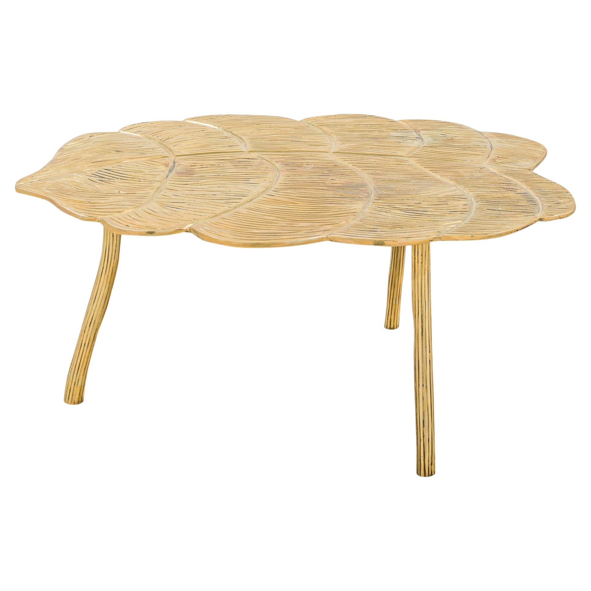 Botanico Biomorphic Bronze Coffee Table