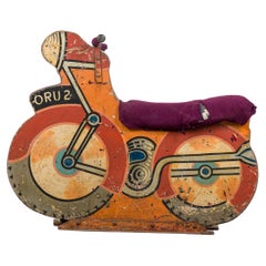 American Mid-Century Carousel Motorcycle