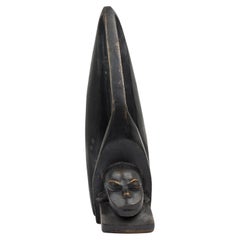 "Grendel" Limited Edition Bronze Brutalist Figural Sculpture