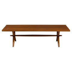T.H. Table basse / basse en noyer The Modernity du milieu du siècle dernier