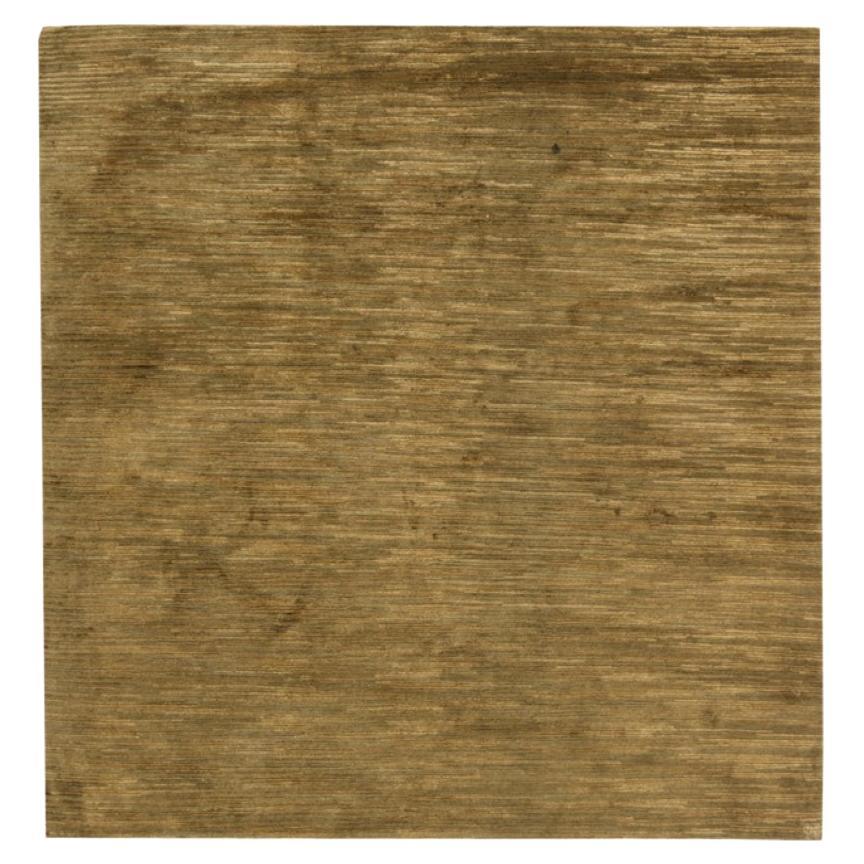 Brown and Gold Textured Area Rug