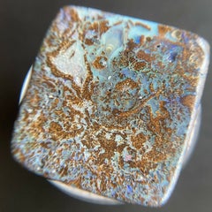 Natural Australian Freeform Boulder Opal 35.85ct Matrix Koroit Nut Specimen