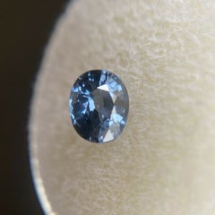 Fine Blue Spinel 1.08ct Oval Cut Rare Gemstone Loose Rare Gem