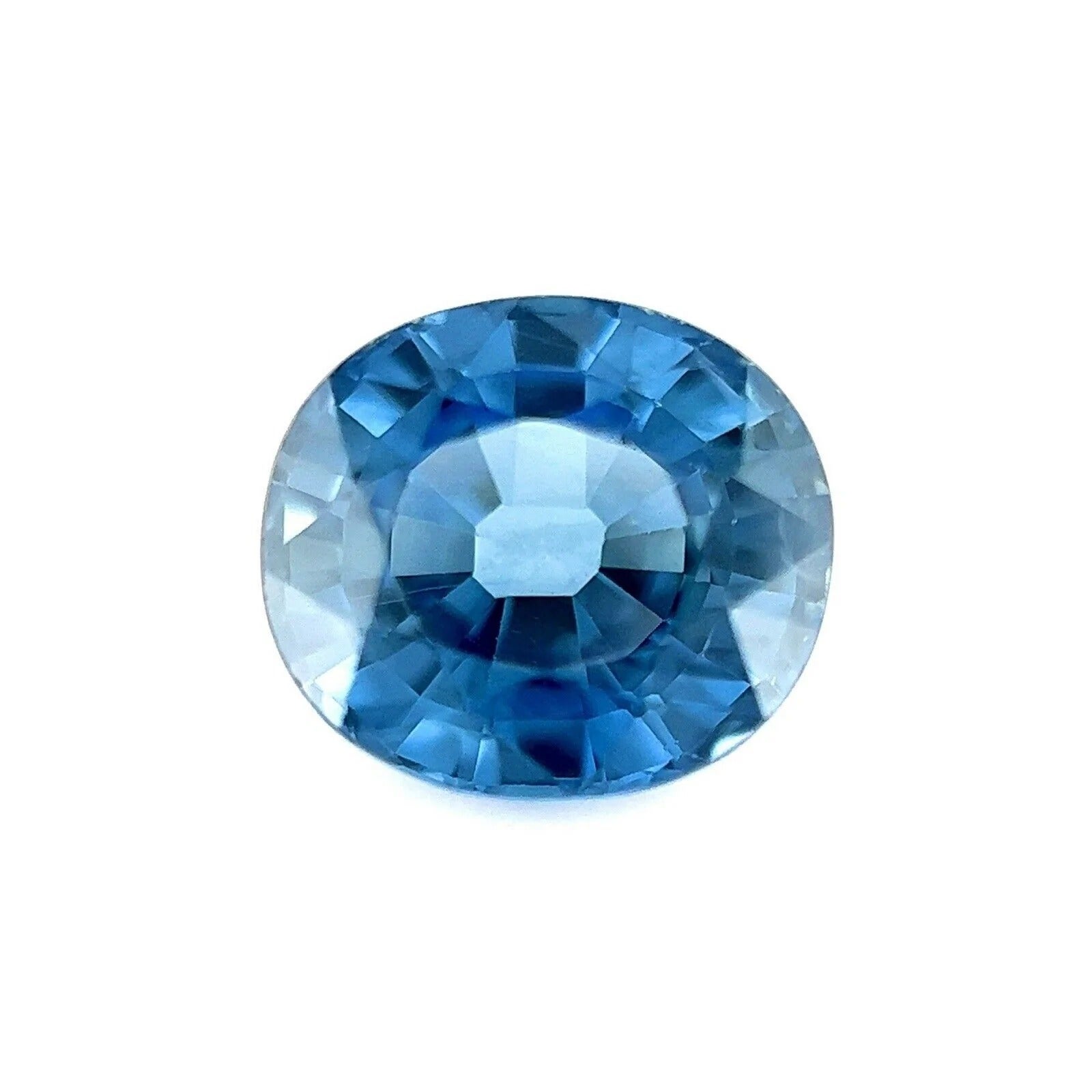 1.82ct AIG Certified Vivid Blue Sapphire Oval Cut Rare Loose Gemstone