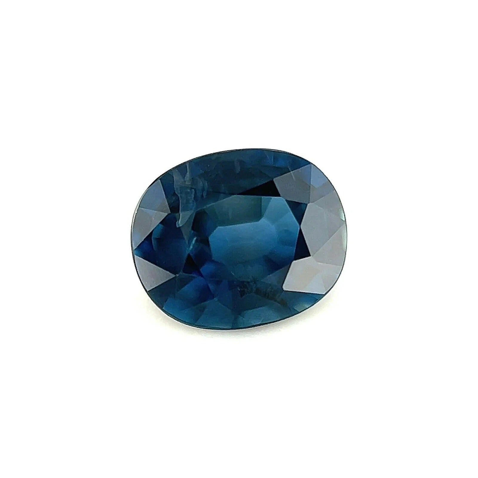 Fine Deep Royal Blue Australia Sapphire 0.77ct Oval Cut Rare Loose Gem