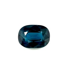 GRA Certified 1.00ct Fine Blue Sapphire Oval Cut Rare Untreated Gem