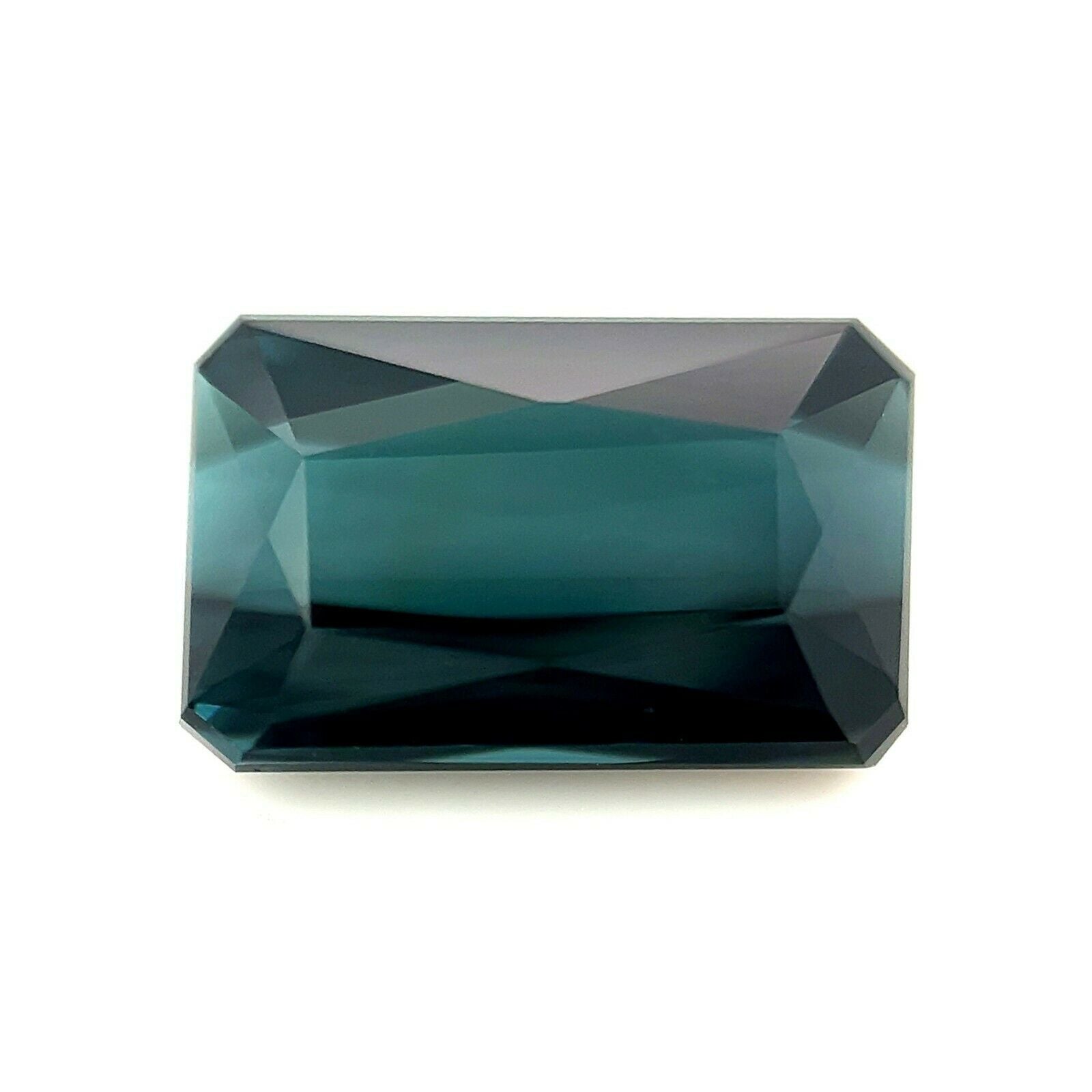 Natural 2.97ct Deep Blue Indicolite Tourmaline Octagon Emerald Cut 