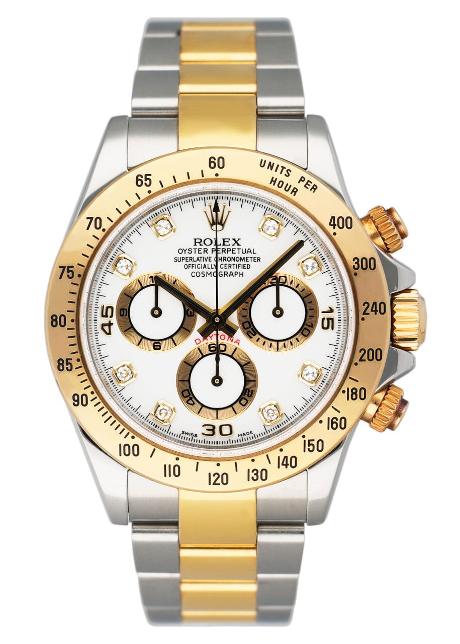 Rolex Cosmograph Daytona Two-Tone Blue Dial Watch 116523 at 1stDibs ...