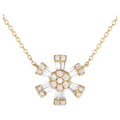 LB Exclusive 14K Yellow Gold 0.25ct Diamond Necklace