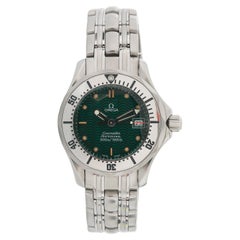 Omega Seamaster Jacques Mayol 2553.41 Damenuhr in Rostfreier Stahl