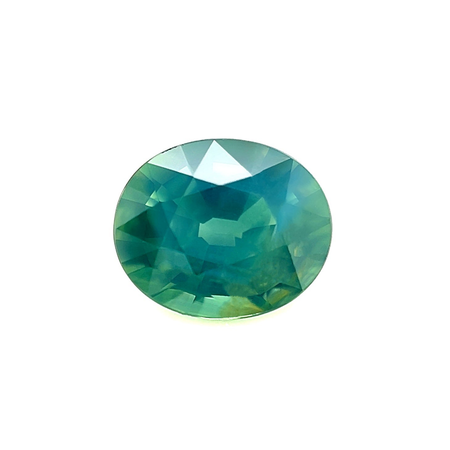 Zaffiro 1.17Ct Certificato Gia Naturale Greene & Greene & Greene Non Trattato Gemma Naturale Ovale in vendita