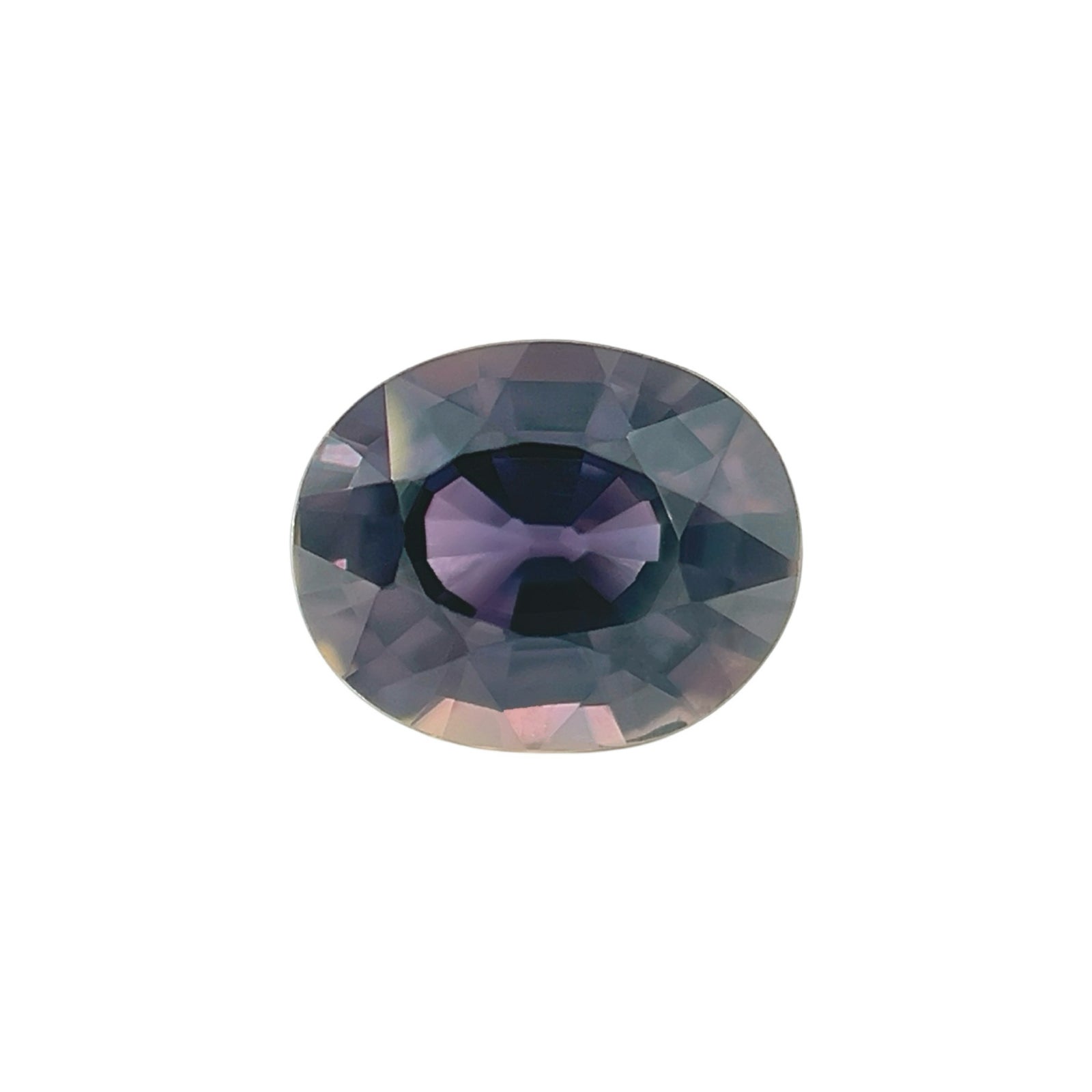 GIA zertifiziert 1,13ct rosa lila Saphir unbehandelt Oval Schliff seltenen Edelstein 6,8x5,5mm