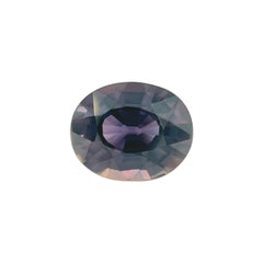 GIA Certificato 1,13ct Zaffiro rosa viola non trattato Taglio ovale Gemma rara 6,8x5,5mm