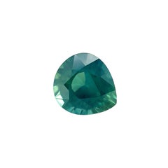 1.42Ct Unico Zaffiro Blu Greene & Greene certificato Gia Pietra preziosa tagliata a goccia a pera
