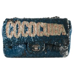 Chanel - Sac en cuir bleu Paris-Cuba, 2017