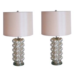 Bubble Mercury Glass Lamps