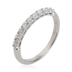 Tiffany & Co. Platinum Diamond Tiffany Forever Band