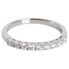 Tiffany & Co. Platinum Diamond Tiffany Forever Band