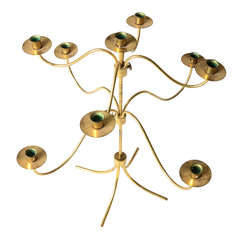 Josef Frank Adjustable Brass Candelabra