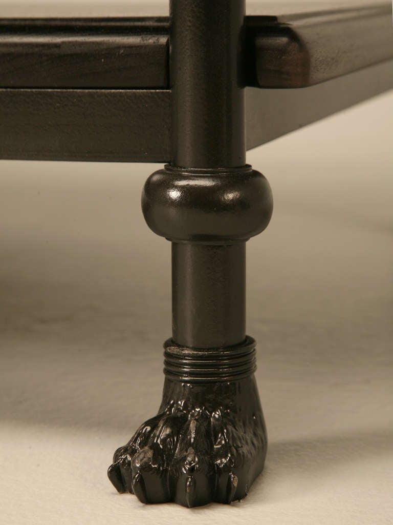 Distressed Zinc and Bronze Handmade Kitchen Island By Old Plank in Any Dimension In New Condition In Chicago, IL