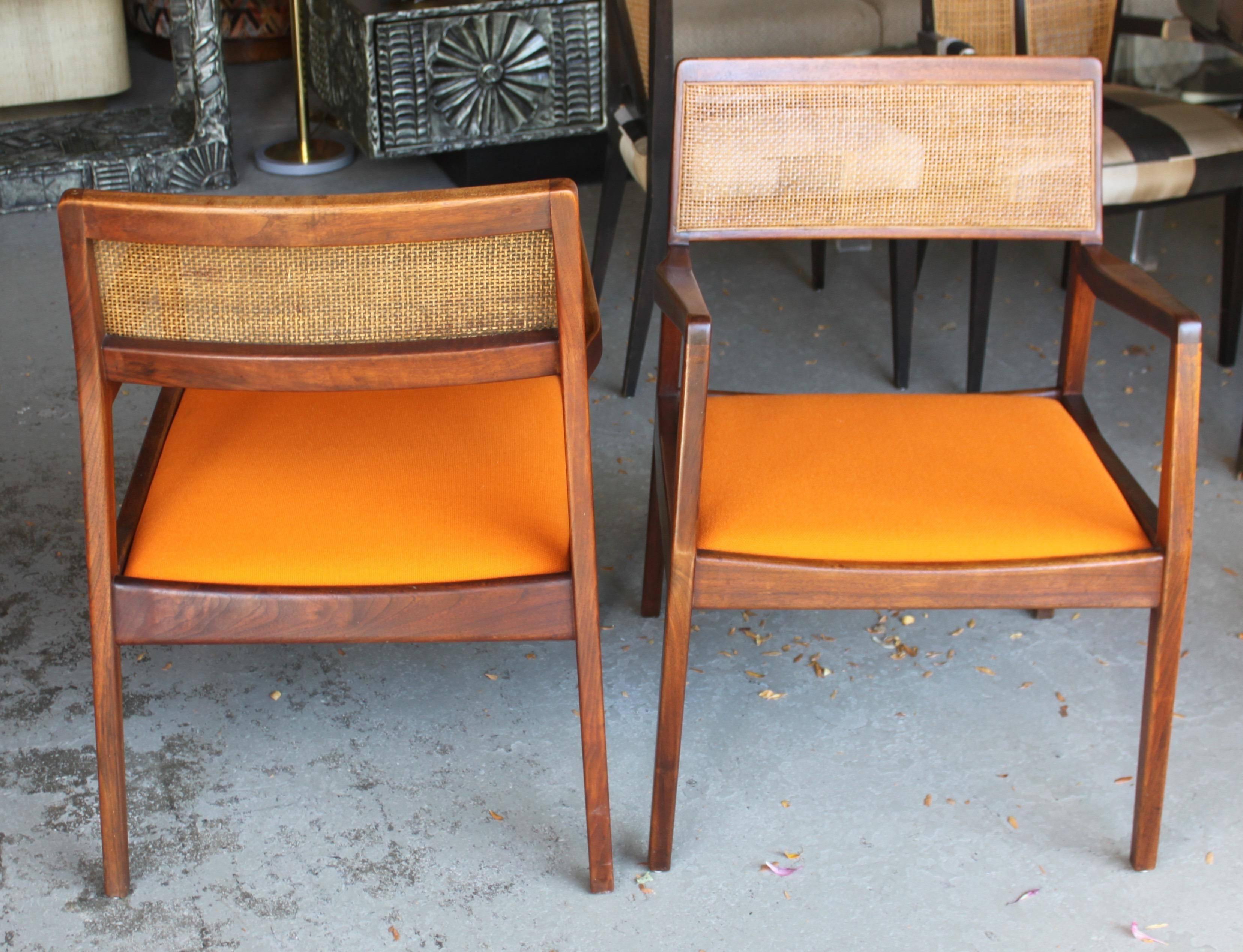 Pair of Jens Risom Armchairs 1