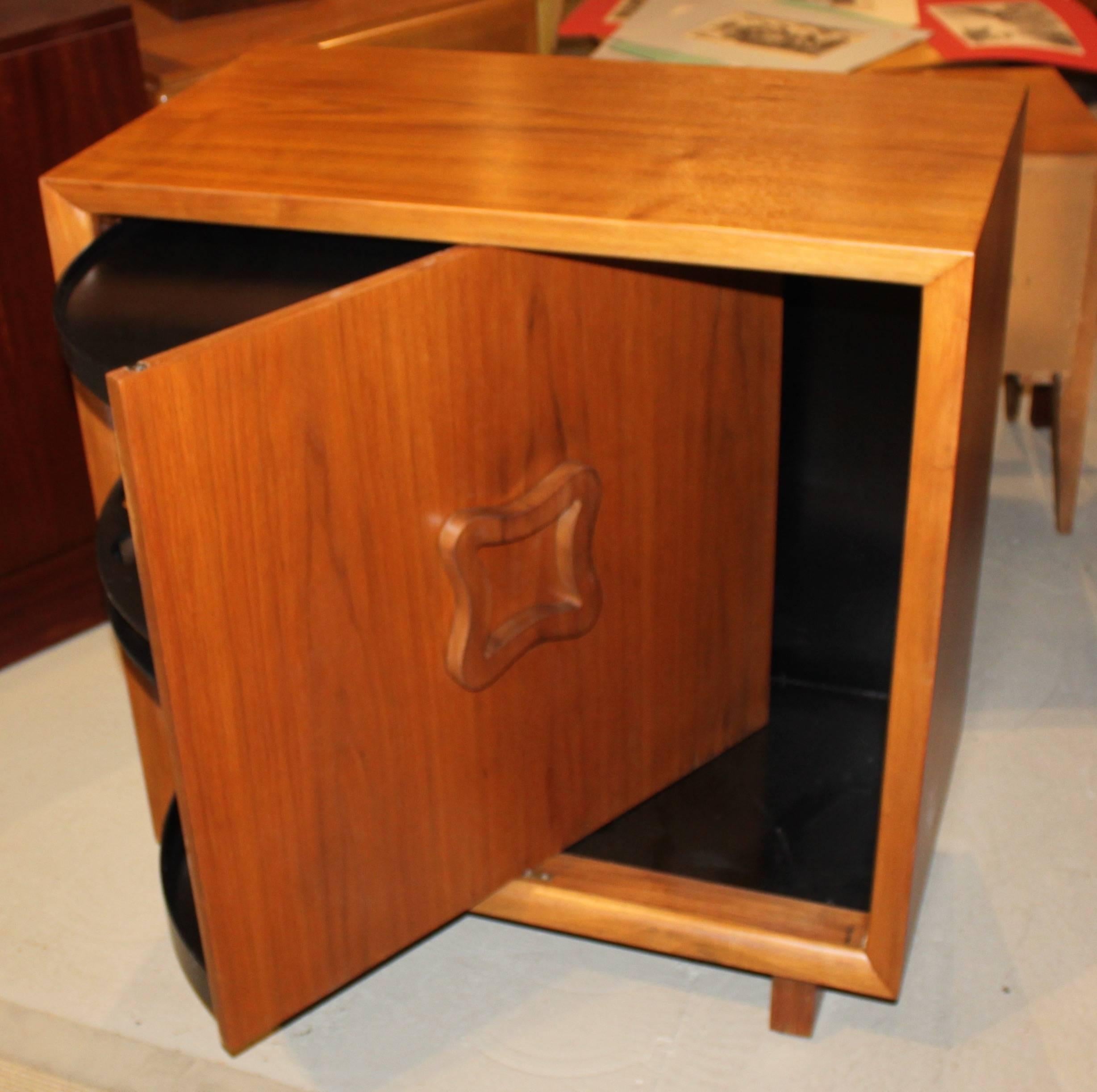 mid century modern bar cabinet