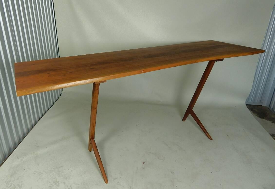 Mid-Century Modern Walnut Drafting /Counter by George Nakashima For Sale