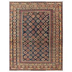 Fine Weave Antique Caucasian Chi-Chi Rug 9