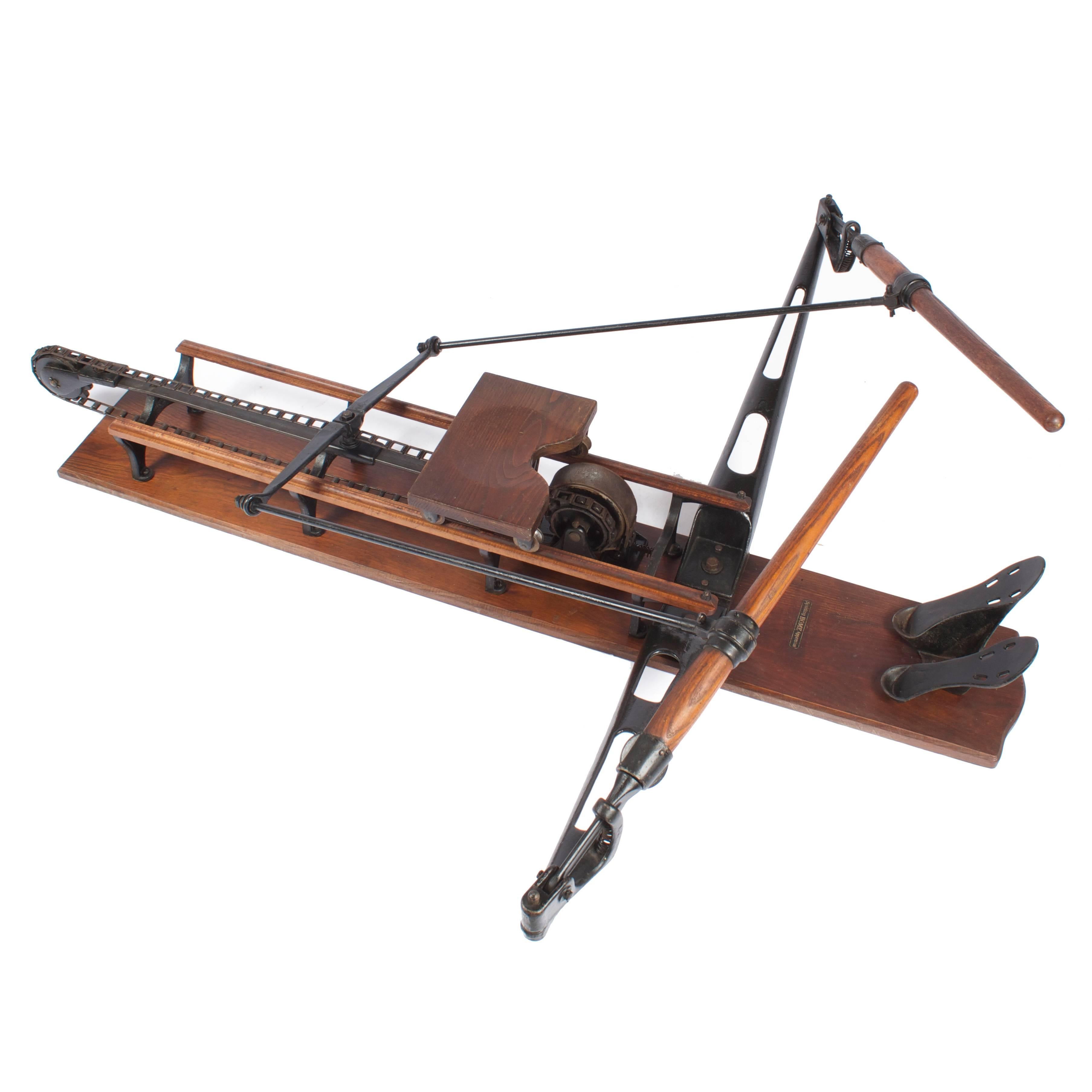 1920 Spalding Rowing Machine, Sporting Equipment
