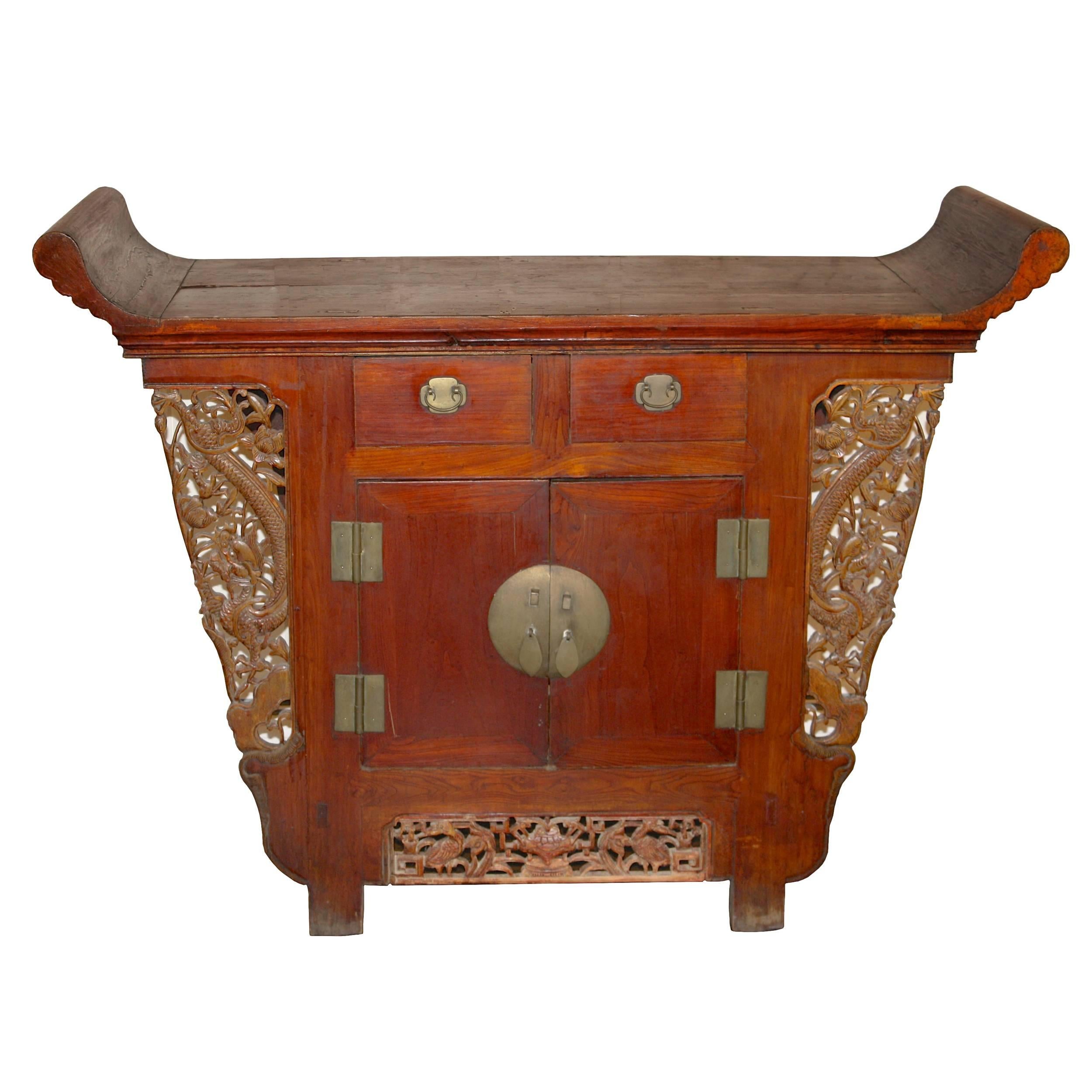 Chinese Tongzhi Altar Cabinet For Sale