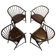 Set of Four Sonna Rosen 'Sulfjadern' Chairs 6