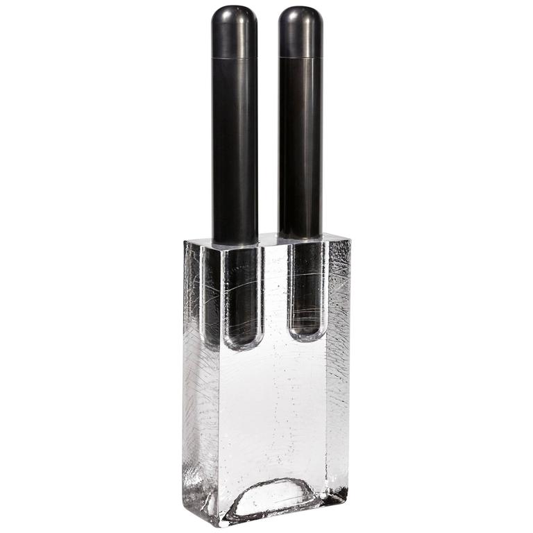 Block Double Vase by APPARATUS For Sale at 1stDibs