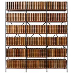 Collections of French Antiques Leather Bound Books - Price is per yard - 1
