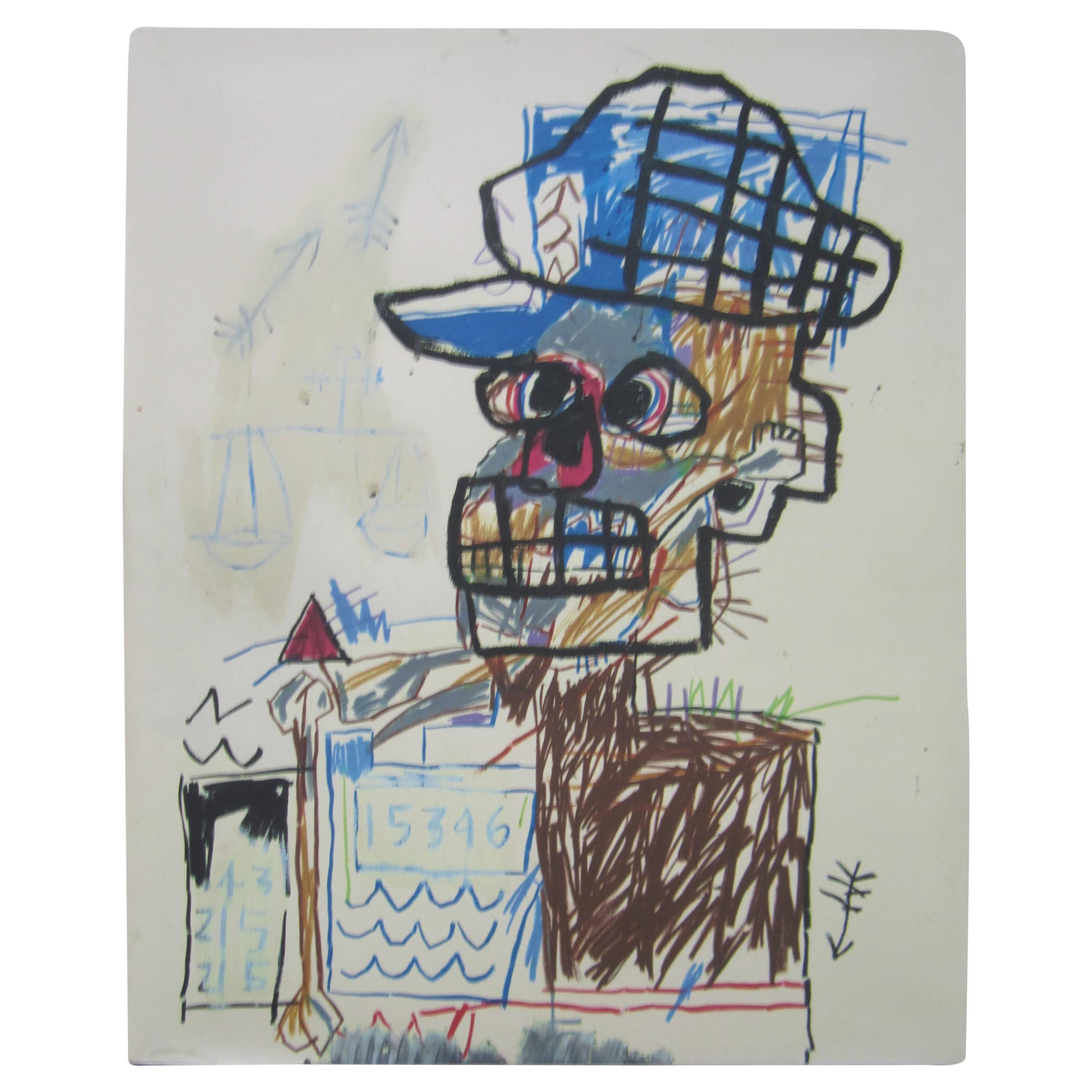 Jean-Michel Basquiat Drawing Book