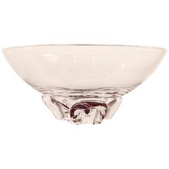 Retro Steuben Glass Decorative Bowl