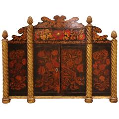 Regency Painted Cabinet, 19th Century 1