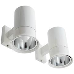 White Metal Sconces Wall Lights by J.T. Kalmar, 1970