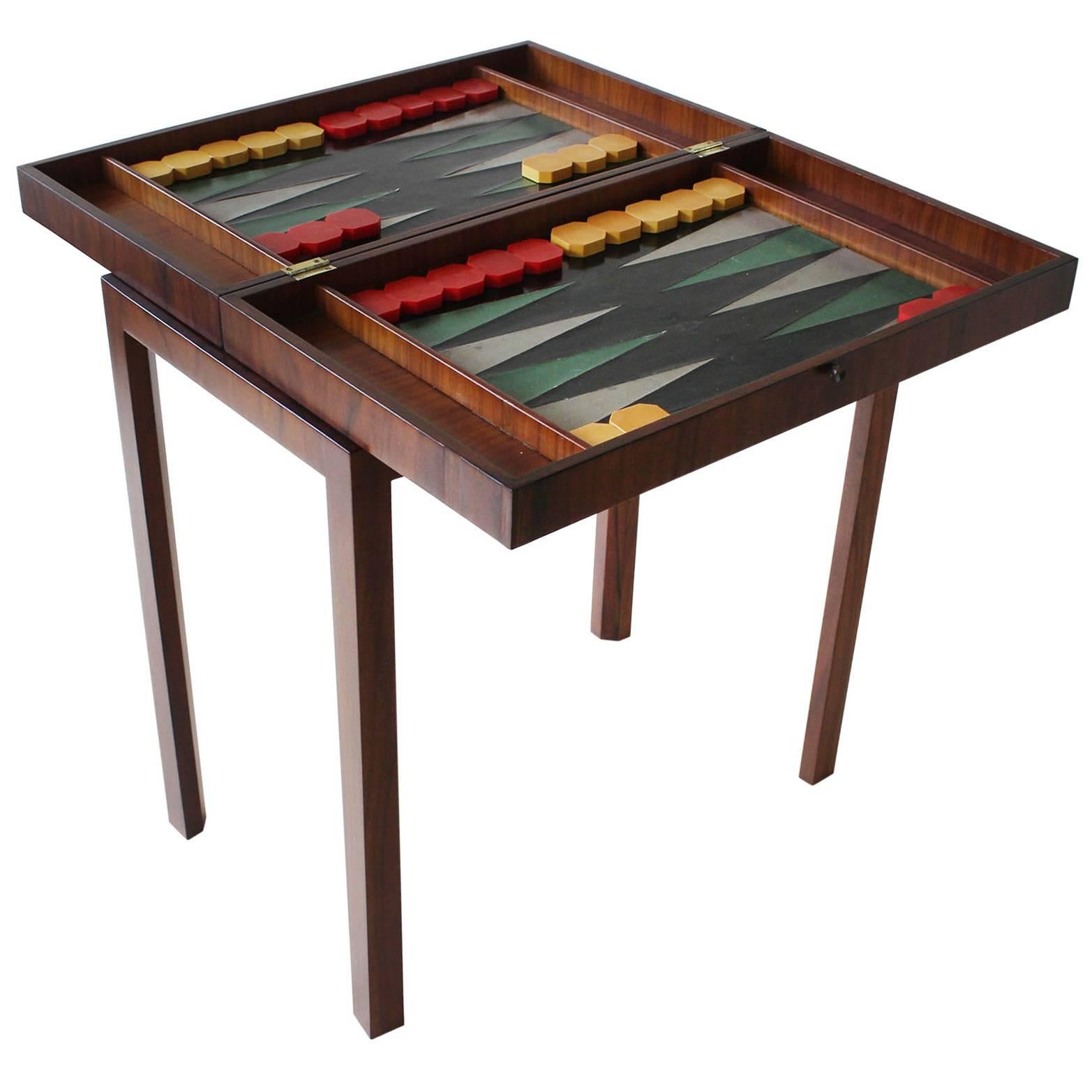 Tommi Parzinger Backgammon Table For Sale