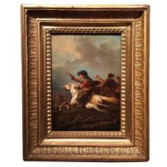 Pair of 19th Century Paintings "Episodes of the Life of Catherine of Russia"