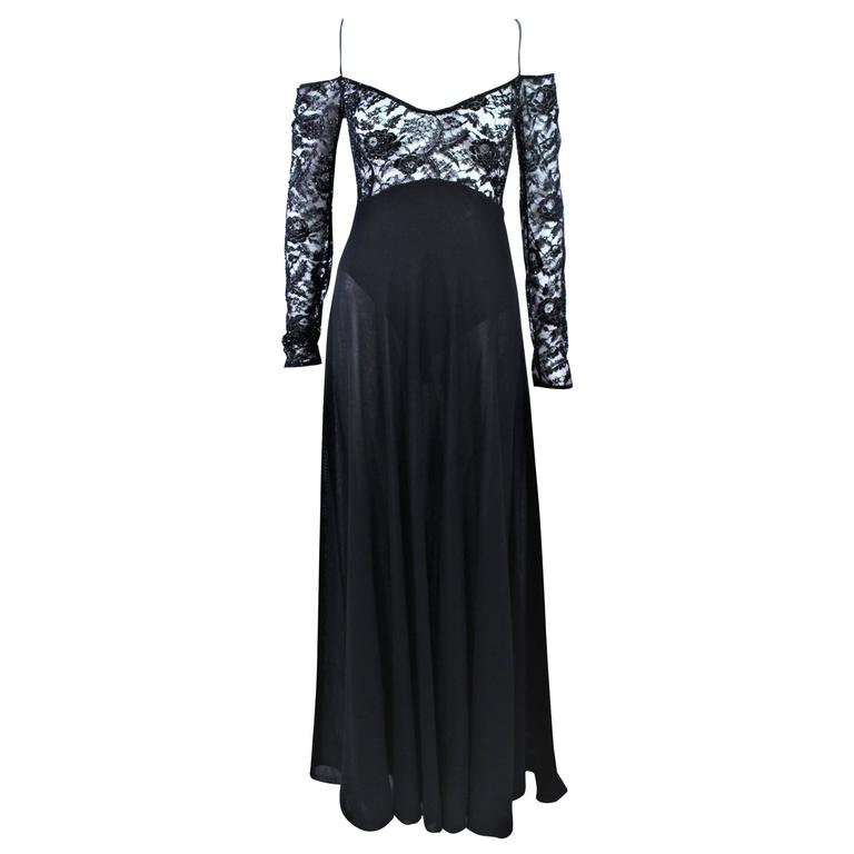 donna karan lace dress