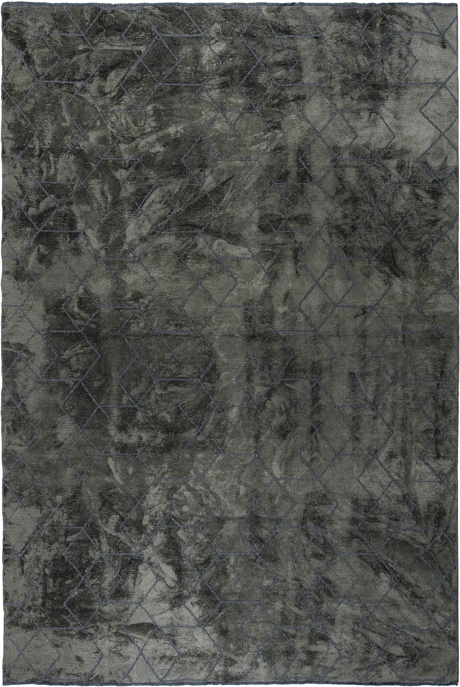 For Sale:  (Gray) Contemporary Geometric Luxury Area Rug