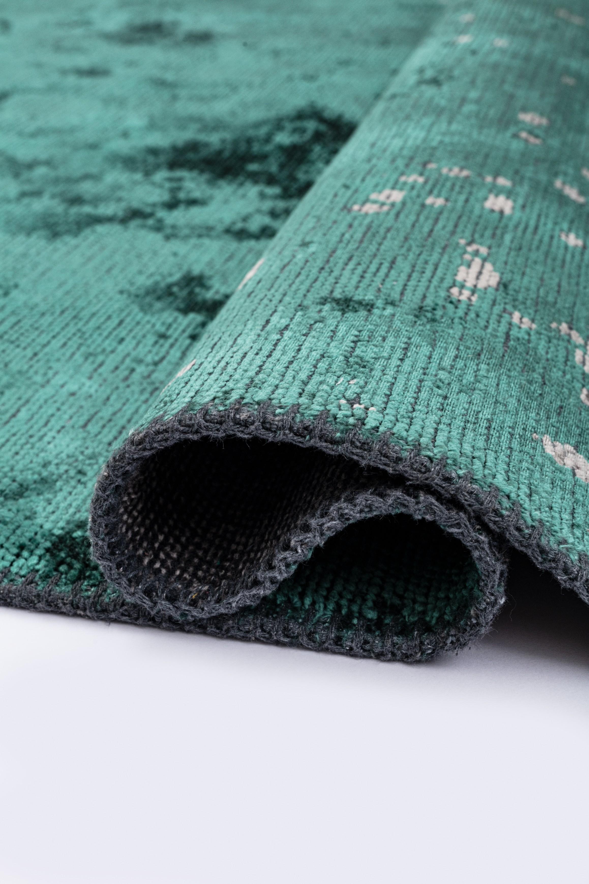 in vendita:  (Verde) Tappeto di lusso astratto moderno 2