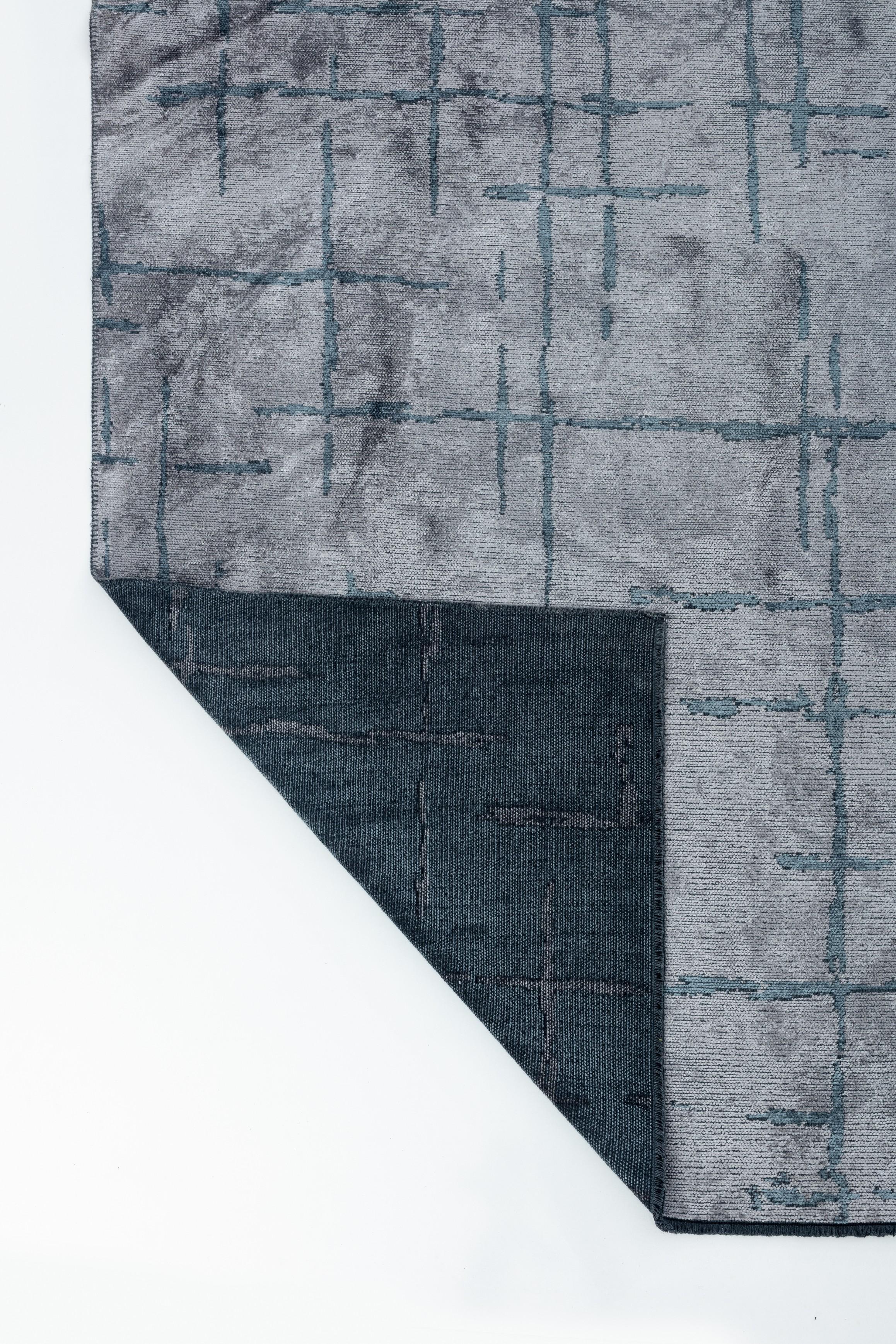 For Sale:  (Gray) Contemporary Geometric Luxury Area Rug 3
