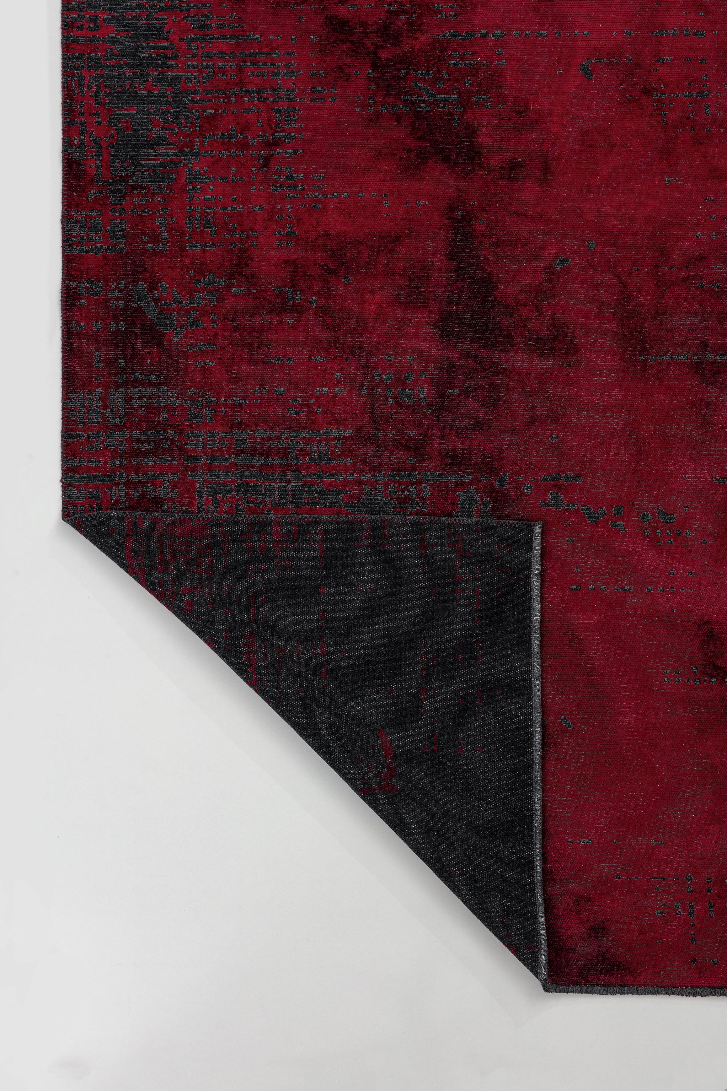 For Sale:  (Red) Modern Camouflage Luxury Area Rug 3