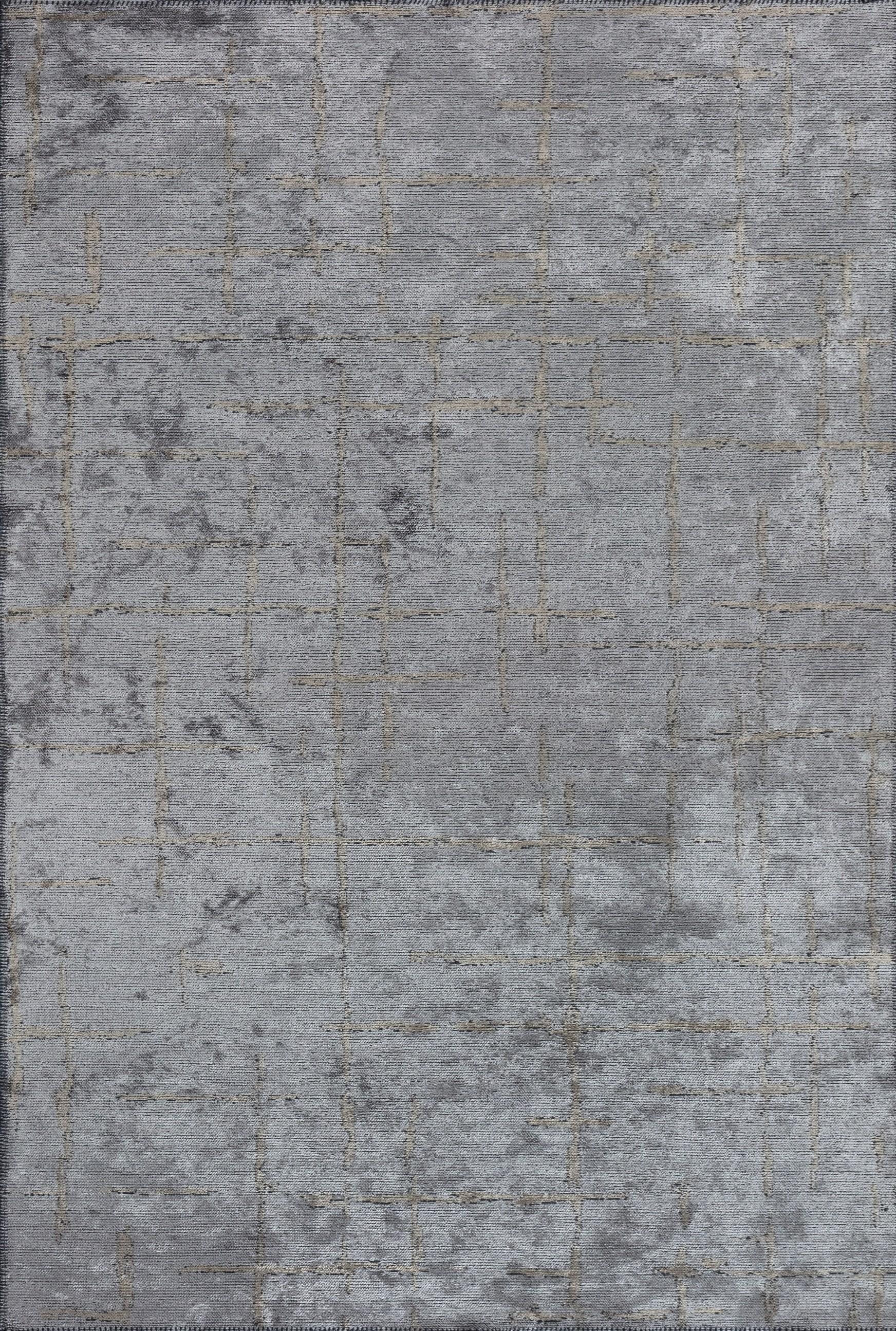 For Sale:  (Gray) Contemporary Geometric Luxury Area Rug