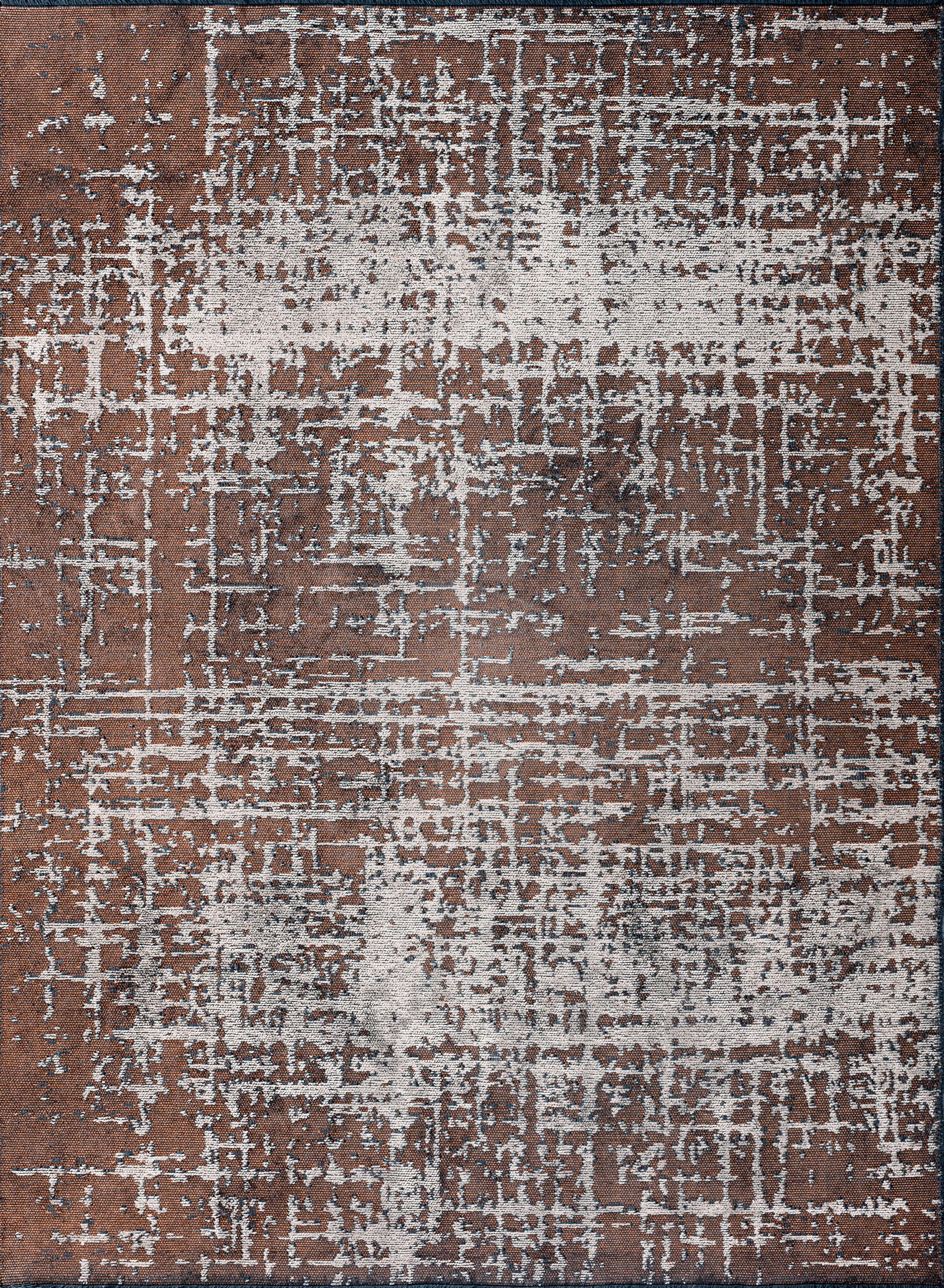 En venta: Alfombra Abstracta Moderna de Lujo Acabada a Mano  (Gris)