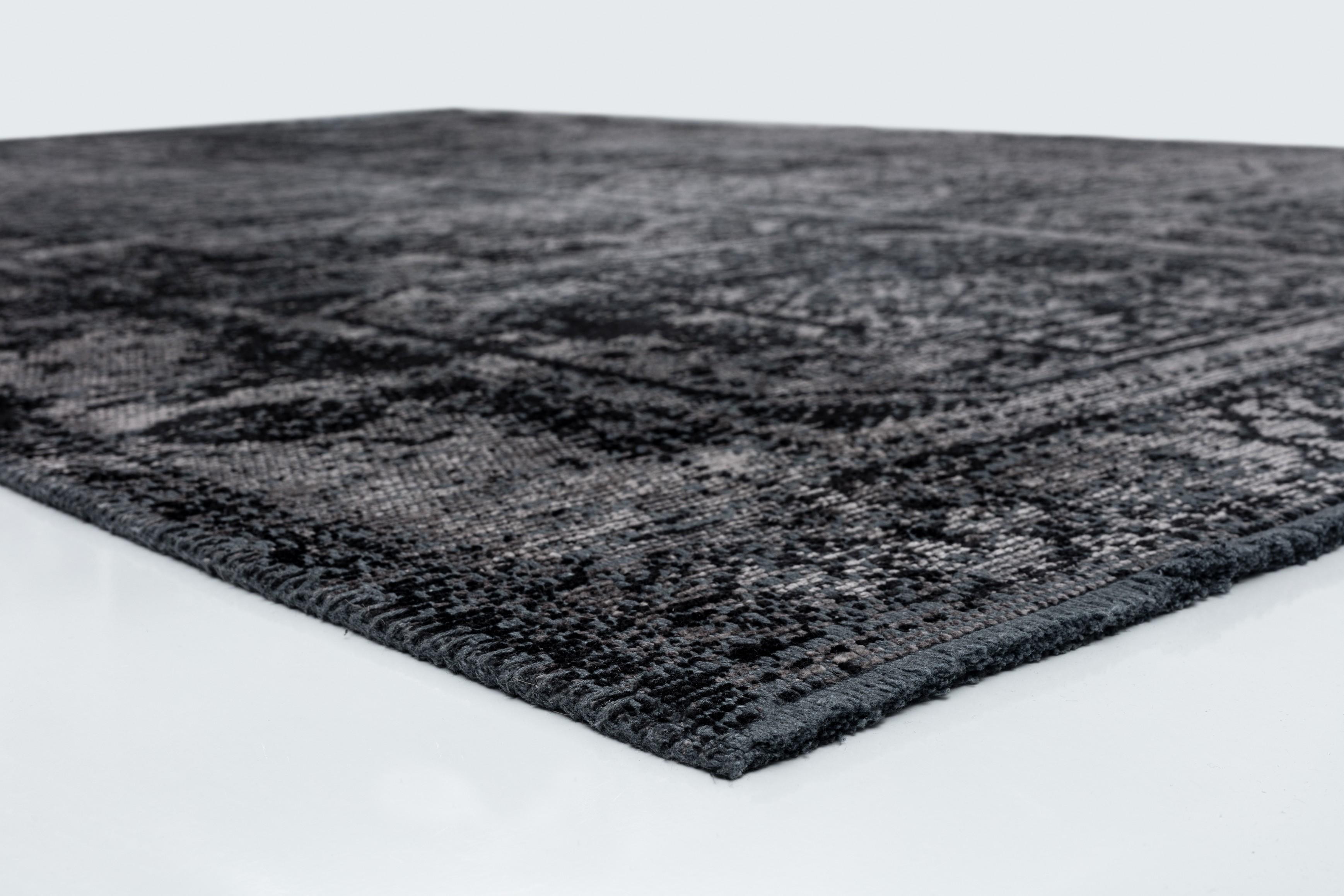 En vente :  (Noir) Tapis traditionnel oriental de luxe 4